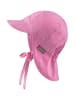 Sterntaler Schirmmütze mit Nackenschutz uni in rosa