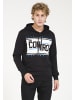 PLUS EIGHTEEN Herren Kapuzenpullover in Schwarz
