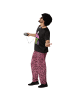 tectake Herrenkostüm  Jogger I love 80´s Kultiger 80er-Look: T-Shirt mit „I Love 80’s“-P
