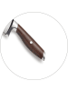 Paul Wirths Kochmesser 8" FARA in dunkelbraun