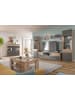 Inn.Furn Highboard Eiche, grau 140 cm, Schrank mit Soft-Close, Wohn- und Esszimmermöbel