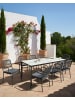 Beliani 16er-Set Gartenstuhl TACENO in Grau