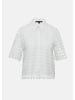 comma Bluse in 0120_weiß