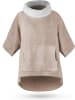 normani Weicher Oversize Kuschelpullover in Beige