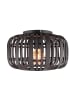 Brilliant Deckenleuchte 32cm Woodrow ⌀ 32 cm in holz dunkel/schwarz