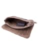 Traumschloss Frottier-Line Premium Waschhandschuh in taupe