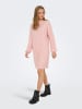 ONLY Strickkleid in Silver Pink