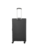 travelite Cubis 4 Rollen Trolley L 83 cm mit Dehnfalte anthracite
