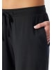 Schiesser Schlafanzug Hose Mix & Relax in Schwarz