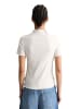 Marc O'Polo DENIM Ripp-T-Shirt slim in Silky White
