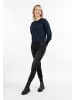 myMo Damen Strickpullover in Navy
