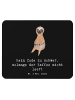 Mr. & Mrs. Panda Mauspad Code und Kaffee mit Spruch in Schwarz