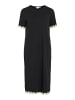 Vila Midikleid für Damen in schwarz