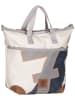 360 grad Handtasche Deern Mini in Weiß/Blau mit hellgrauer Zahl