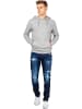 Cipo & Baxx Herren Slim Fit Jeans Stonewashed in Blue