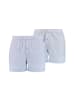 Levi´s Web-Boxershorts 2er Pack in Hellblau