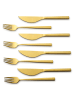Echtwerk 4 tlg. Set Pizzabesteck-Set in Gold