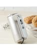 Petra Handmixer 300 W, 5 Geschwindigkeiten in Silbern, (B) 10 x (H) 18 x (L) 12,5 cm