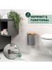 bremermann Wand-Kosmetikeimer 3L Grau