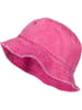 styleBREAKER Fischerhut Washed Optik in Pink