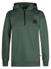 Petrol Industries Hoodie mit Reißverschluss Redwood in Grün