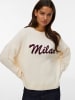 Vero Moda Strickpullover in Birch