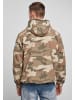 Brandit Brandit Herren Fleece Pull Over Windbreaker in light woodland
