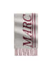 Marc O'Polo DENIM Logo-Schal in Medium Red