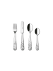 Villeroy & Boch 4er Set Kinderbesteck Roar like a Lion silber in silber