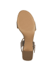 Tamaris Sandalette in TAN COMB