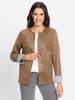 WITT WEIDEN Lederimitat-Blazer in camel