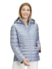 Betty Barclay Steppjacke mit abnehmbarer Kapuze in Blau