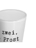 Mr. & Mrs. Panda Schnapsglas Spruch Schnapsglas Prost mit Spruch in Transparent