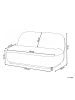 Beliani 2-Sitzer Sofa LOVBERG in Weiß - (W) 138 x (H) 74 x (L) 80 cm