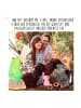 Mr. & Mrs. Panda Rundmagnet Koala Luftballon mit Spruch in Grau Pastell