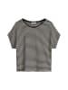 Marc O'Polo Gestreiftes T-Shirt regular in Schwarz