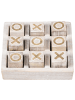 Beliani Dekofigur ASJUT in Beige - (W) 16 x (H) 3 x (L) 16 cm