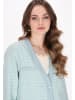 DreiMaster Klassik Women Coat in mint glitter