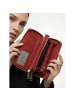 Lazarotti Bologna Leather XL Double Zip-Around Geldbörse RFID Leder 20 cm red 1