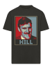 F4NT4STIC Oversize T-Shirt TV Times Jimmy Hill Sports Presenter in schwarz