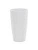 Beliani Outdoor Blumentopf TSERIA in Weiß - (W) 40 x (H) 75 x (L) 40 cm