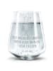 Mr. & Mrs. Panda Trinkglas Fuchs Laterne mit Spruch in Transparent