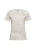 Marie Lund T-Shirt in melange ecru - 0006