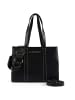 Valentino Aury Re Shopper Tasche 35 cm in nero