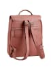 Leonhard Heyden Nizza City Rucksack Leder 34 cm in altrosa
