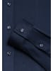 Vincenzo Boretti Bluse tailliert in dunkelblau