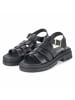 Kaerlek Sandalen in schwarz