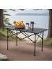 relaxdays Campingtisch in Schwarz - (B)95 x (H)53 x (T)55 cm