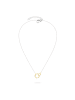 LIEBESKIND BERLIN Halskette The Organic Twist in bicolor silber / gold