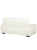 Beliani 3-Sitzer Sofa VOGAR in Beige/Schwarz - (W) 195 x (H) 90 x (L) 74 cm